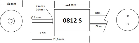 Moteur electrique 12v 2 fils FAI-586A2 ht602 pour verrouillage porte  systeme alarme vehicules auto 12vcc